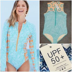 Cabana Life Size M Sleeveless Unisuit Swimsuit NWT